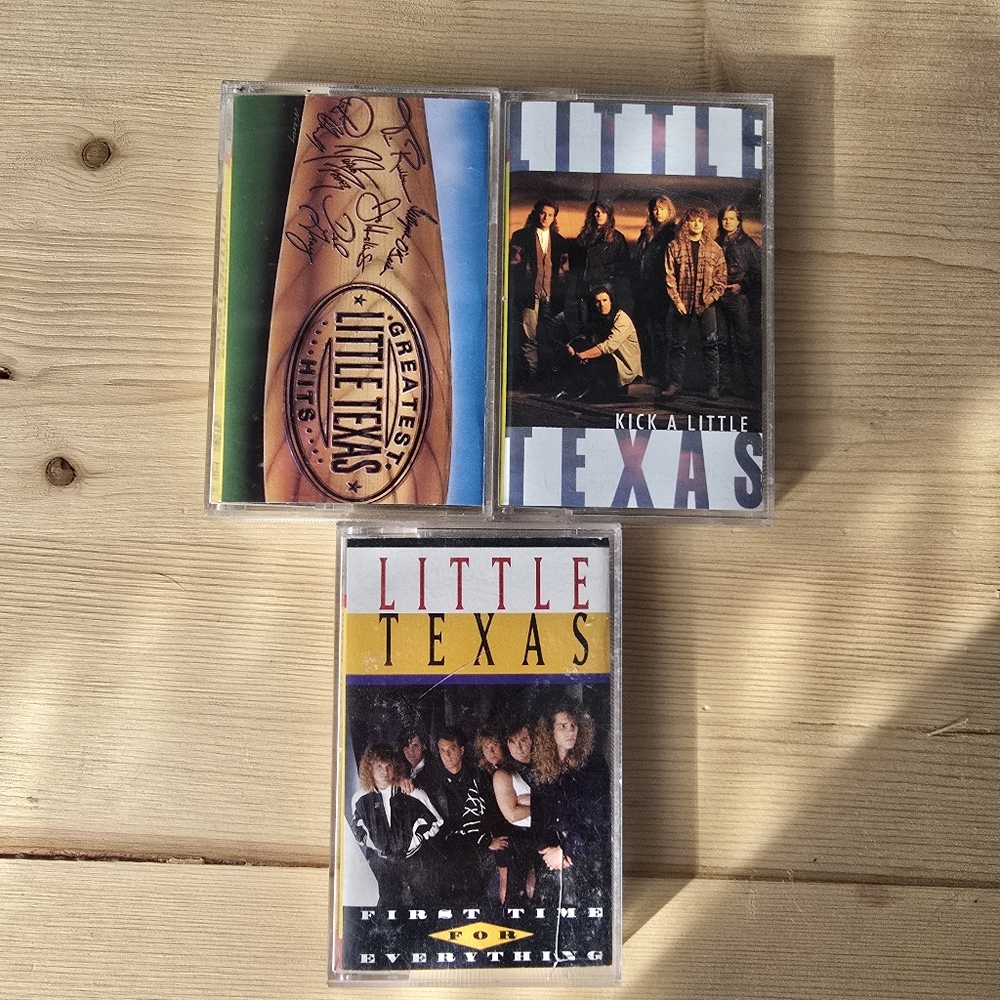 Vintage Little Texas Country Music Cassette Collection